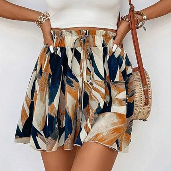 Floral Shorts Woman