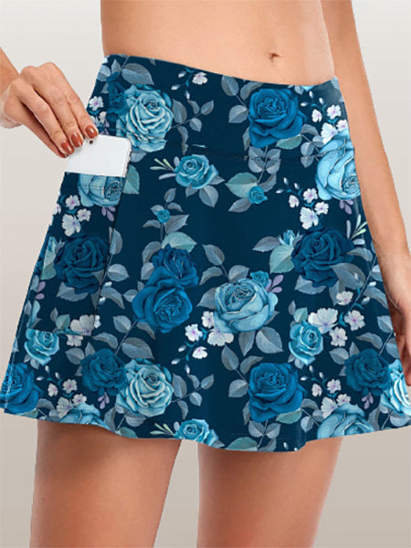 Alternative view of Floral Skirt Short