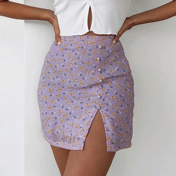Alternative view of Floral Tight Skirt