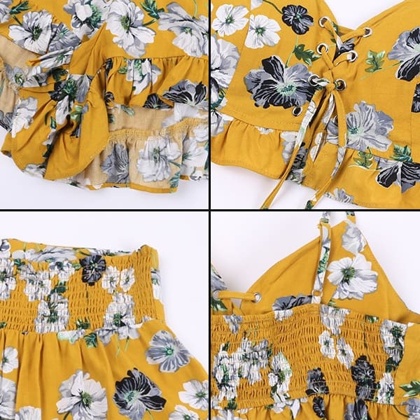 Floral Top and Shorts Set - Image 5
