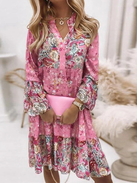 Floral Tunic Dress - Image 3