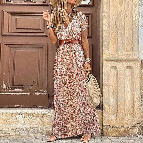 Floral Vintage Wedding Dress