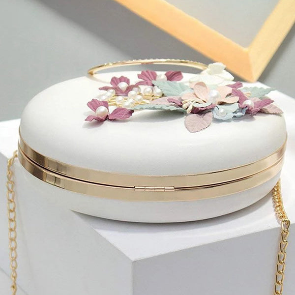 Floral Wedding Clutch - Image 3
