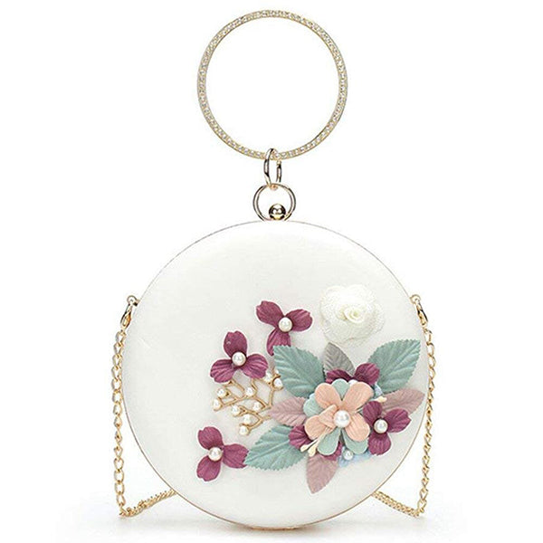Floral Wedding Clutch