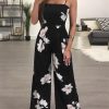 Floral Wide Leg Jumpsuit