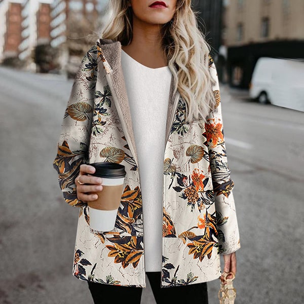 Floral Winter Jacket