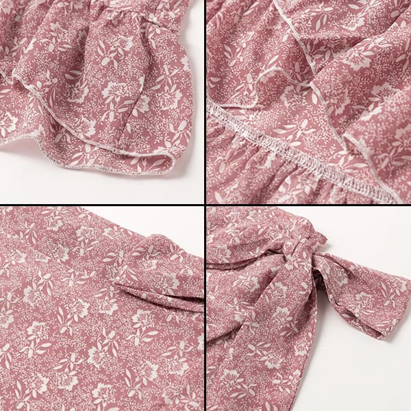 Floral Wrap Skirt - Image 6