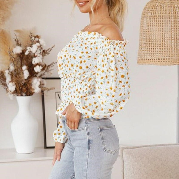 Alternative view of Floral Yellow Blouse