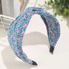 Flower Headband Blue