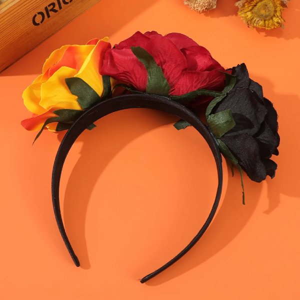 Alternative view of Flower Headband Halloween