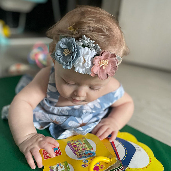 Flower Headwrap Baby - Image 3