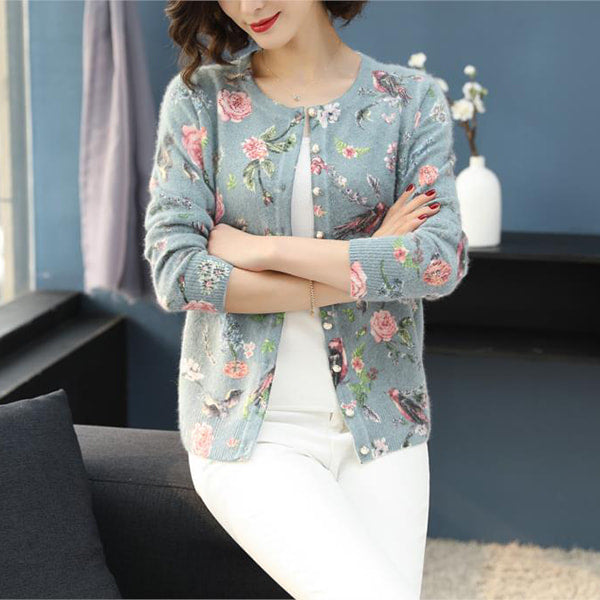 Alternative view of Flowy Floral Cardigan