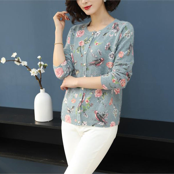 Flowy Floral Cardigan