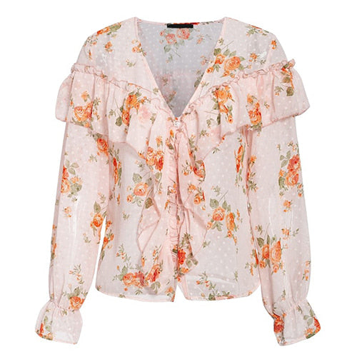 Flowy Floral Tunic Top - Image 6