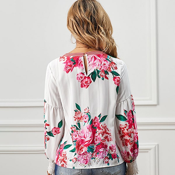 Flowy Floral Tunic - Image 3