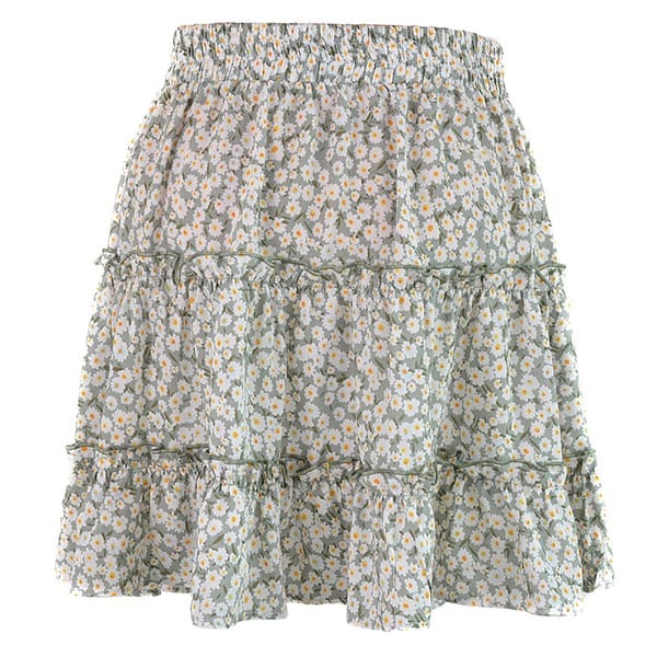 Hippie Skirt Floral - Image 4
