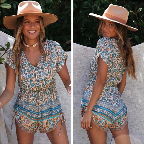 Jumpsuit Floral Print - Image 3