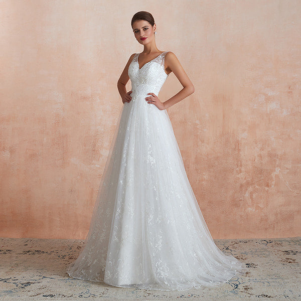 Alternative view of Lace Floral Wedding Dress