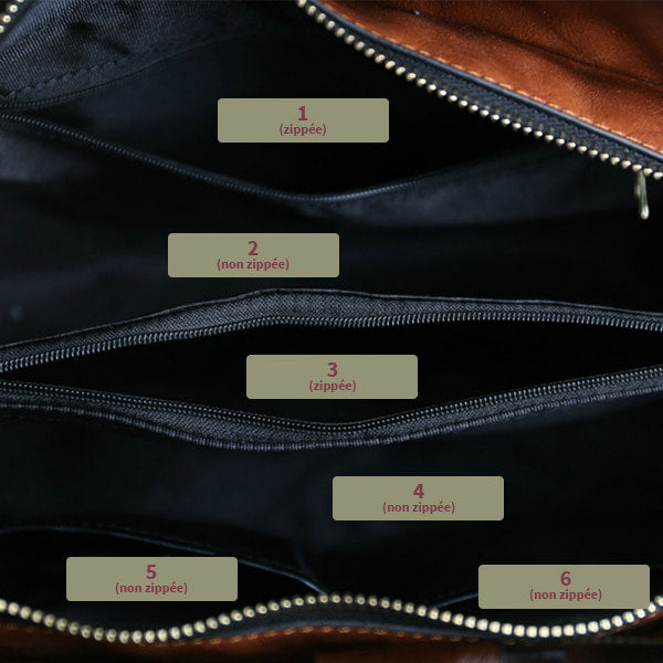 Leather Flower Bag - Image 4