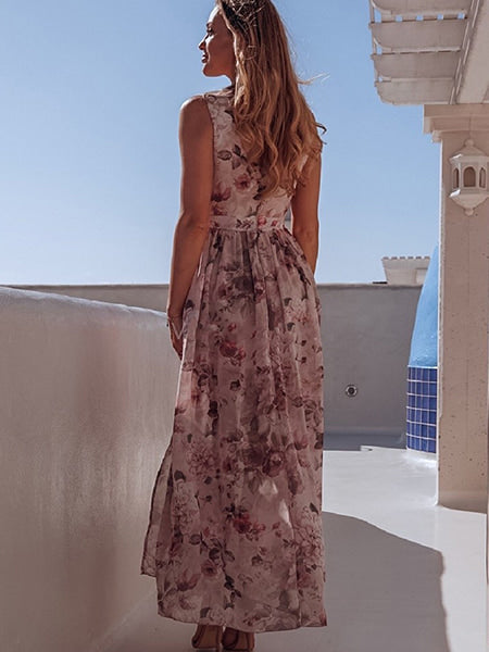 Long Dress Floral Pattern - Image 5