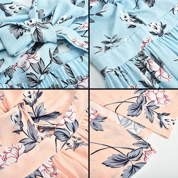 Long Floral Dress Boho - Image 5