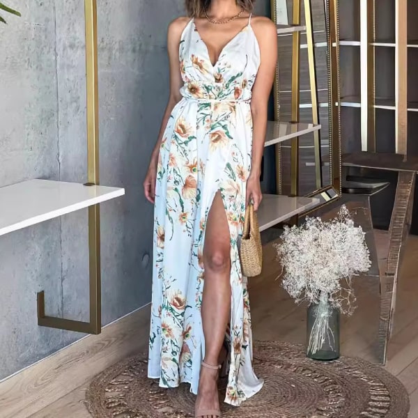 Long Floral Dresses Spring