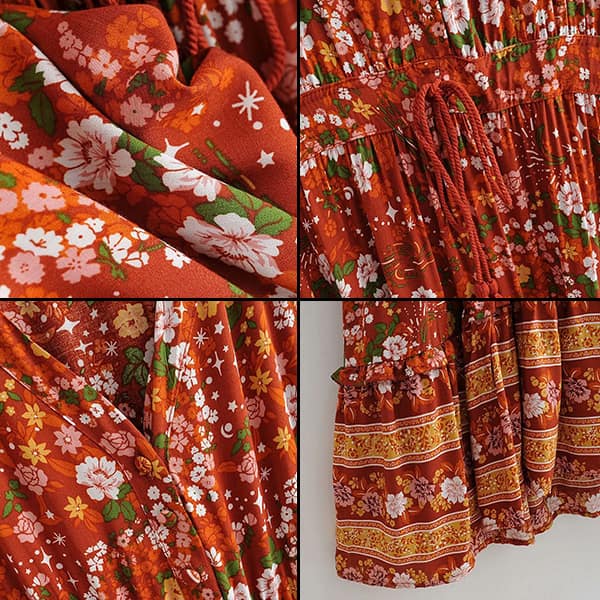 Long Floral Maxi Dress - Image 5