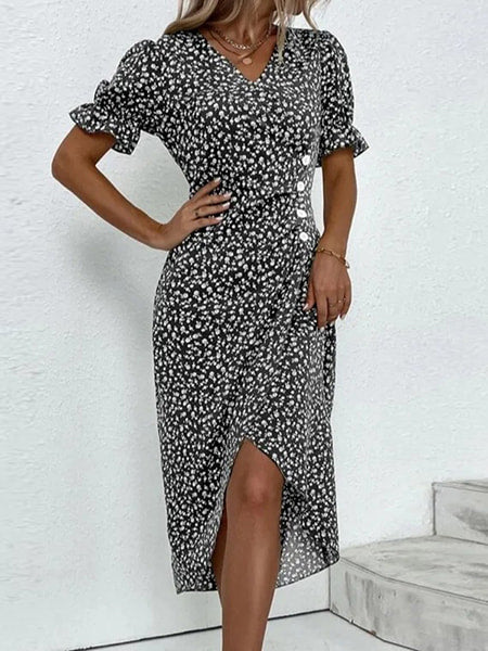 Alternative view of Long Floral Midi Dress