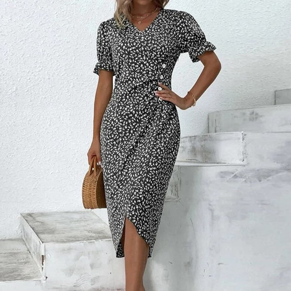 Long Floral Midi Dress