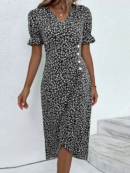 Long Floral Midi Dress - Image 4
