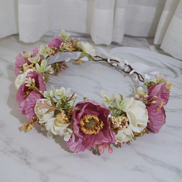 Maid of Honor Flower Crown