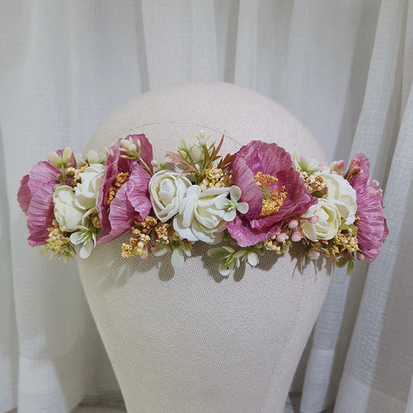 Maid of Honor Flower Crown - Image 3
