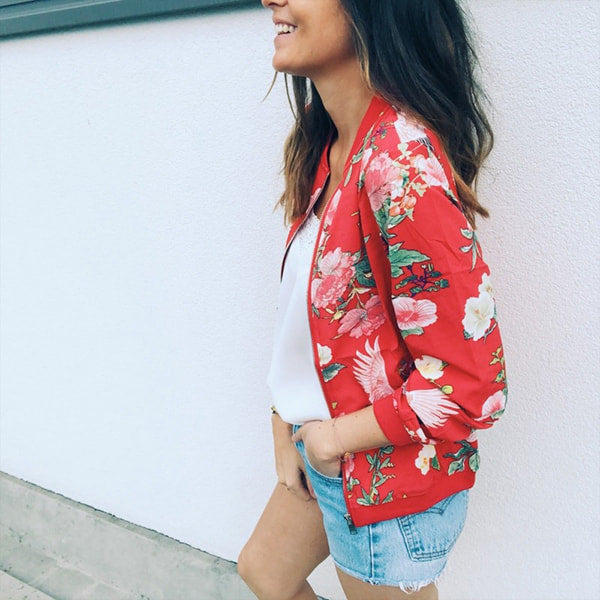 Alternative view of Printed Floral Jacket