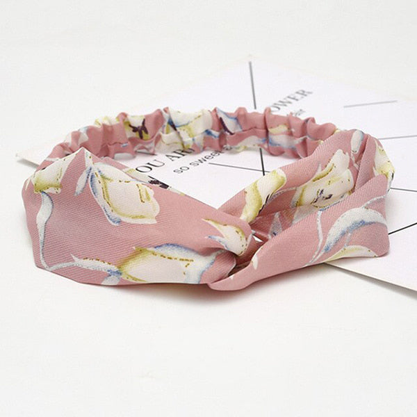 Rose Flower Headwrap