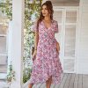 Spring Floral Long Dress