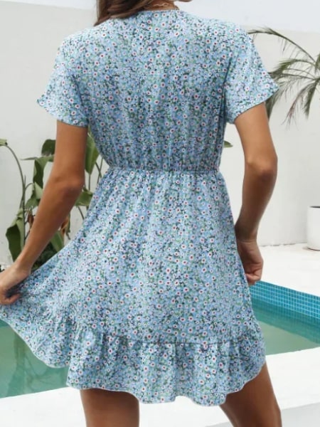 Summer Floral Dress - Image 4