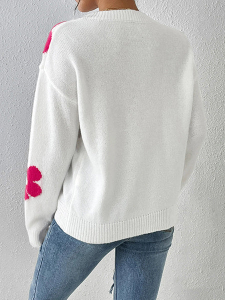 White Floral Sweater - Image 4