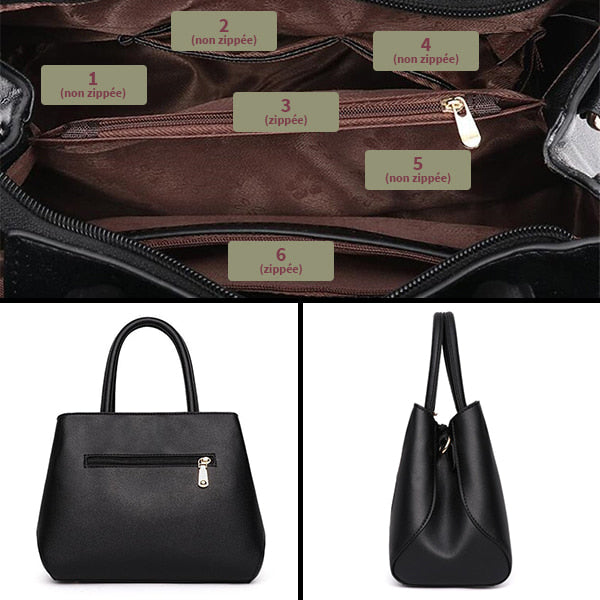 Women's Floral Handbag - Image 4